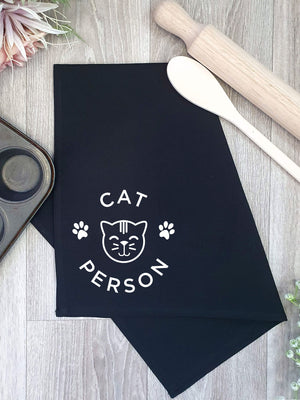 Cat Person Tea Towel