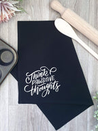 Think Pawsitive Thoughts Tea Towel