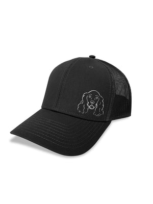 Cocker Spaniel Snapback Trucker Cap