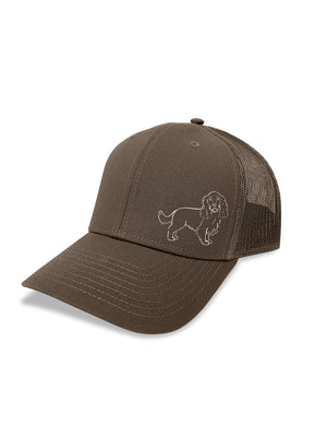 Cocker Spaniel Snapback Trucker Cap