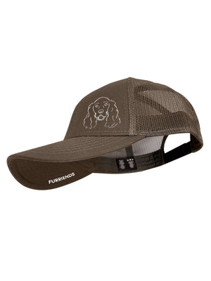 Cocker Spaniel Snapback Trucker Cap