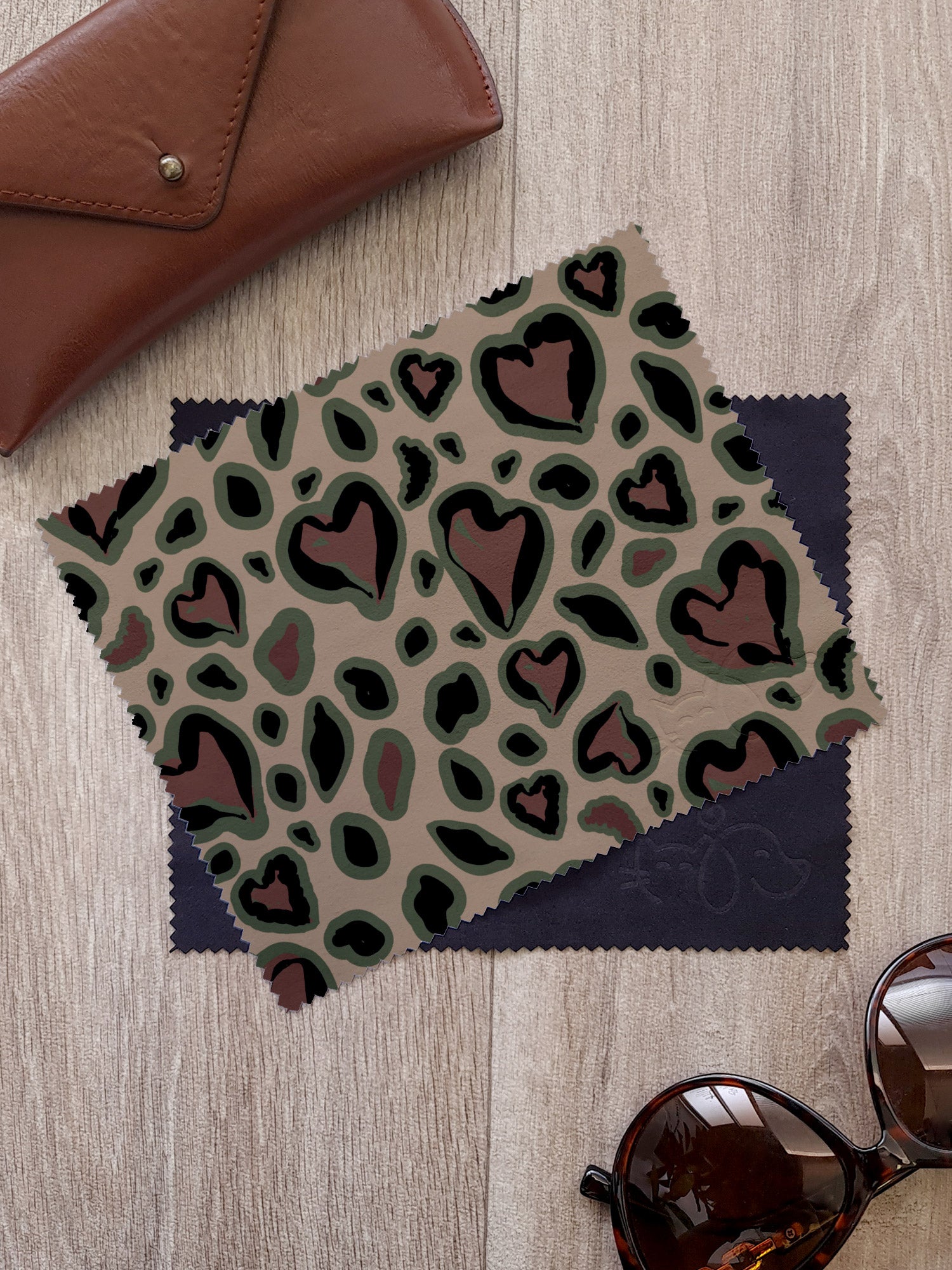 Leopard Lover Microfibre Suede Glasses Cleaning Cloths (Twinpack)