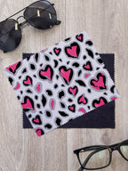 Leopard Lover Microfibre Suede Glasses Cleaning Cloths (Twinpack)