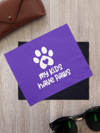 My Kids Have Paws Microfibre Suede Glasses Cleaning Cloths (Twinpack)