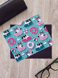 Pool Party Microfibre Suede Glasses Cleaning Cloths (Twinpack)