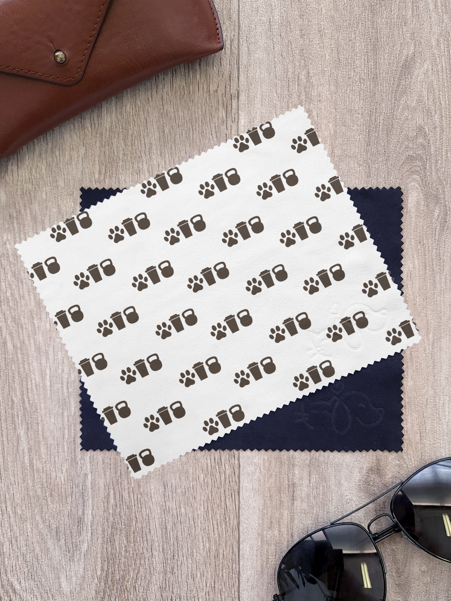 Three Ingredients Microfibre Suede Glasses Cleaning Cloths (Twinpack)