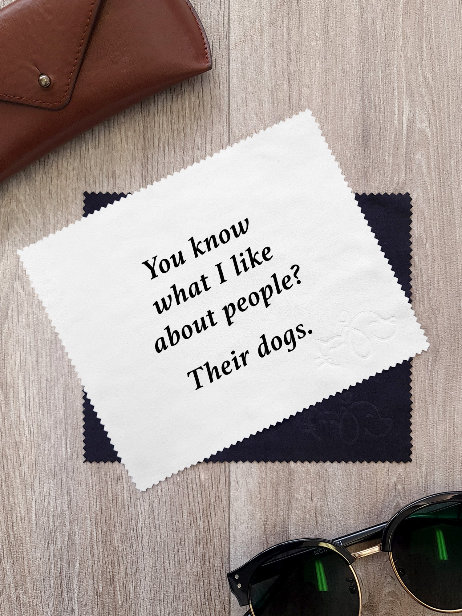 What I Like About People Microfibre Suede Glasses Cleaning Cloths (Twinpack)