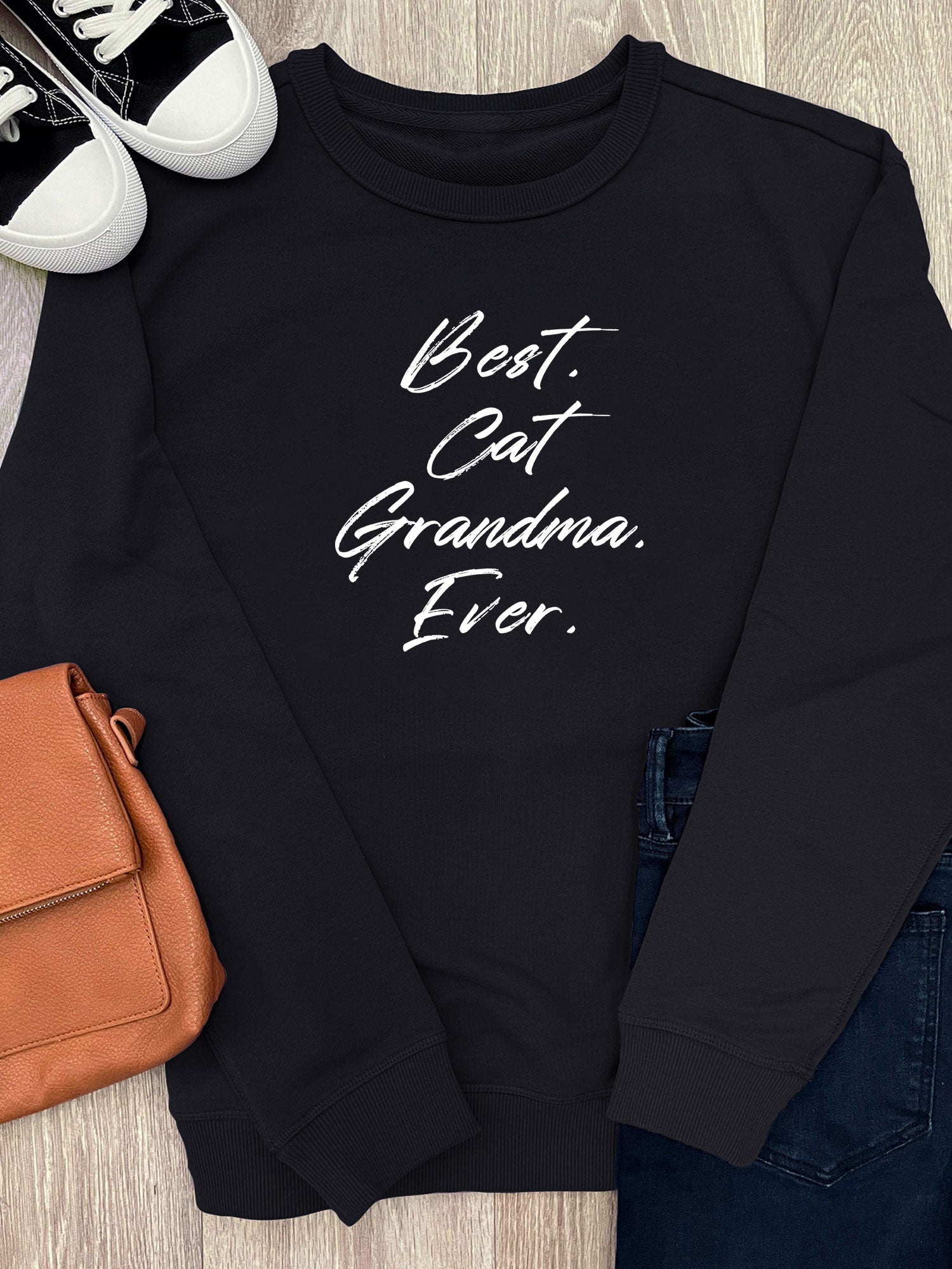 Grandma cat sweater sales