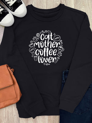 Cat Mother Coffee Lover Classic Jumper