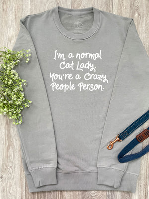 I'm A Normal Cat Lady. You're A Crazy People Person. Classic Jumper