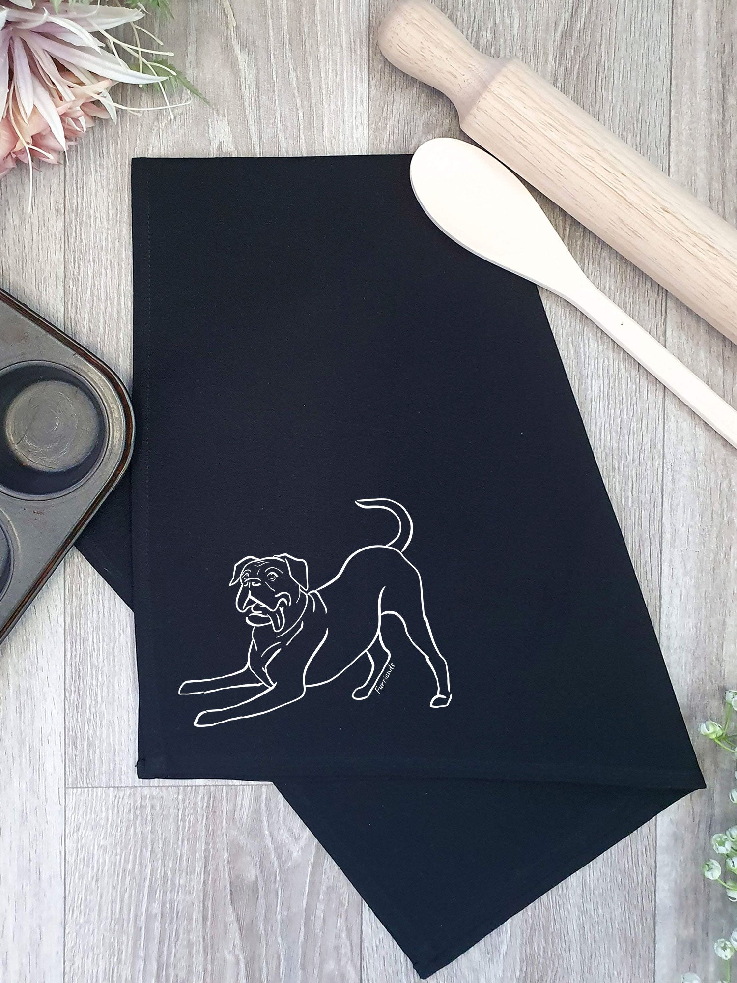 Boxer Tea Towel