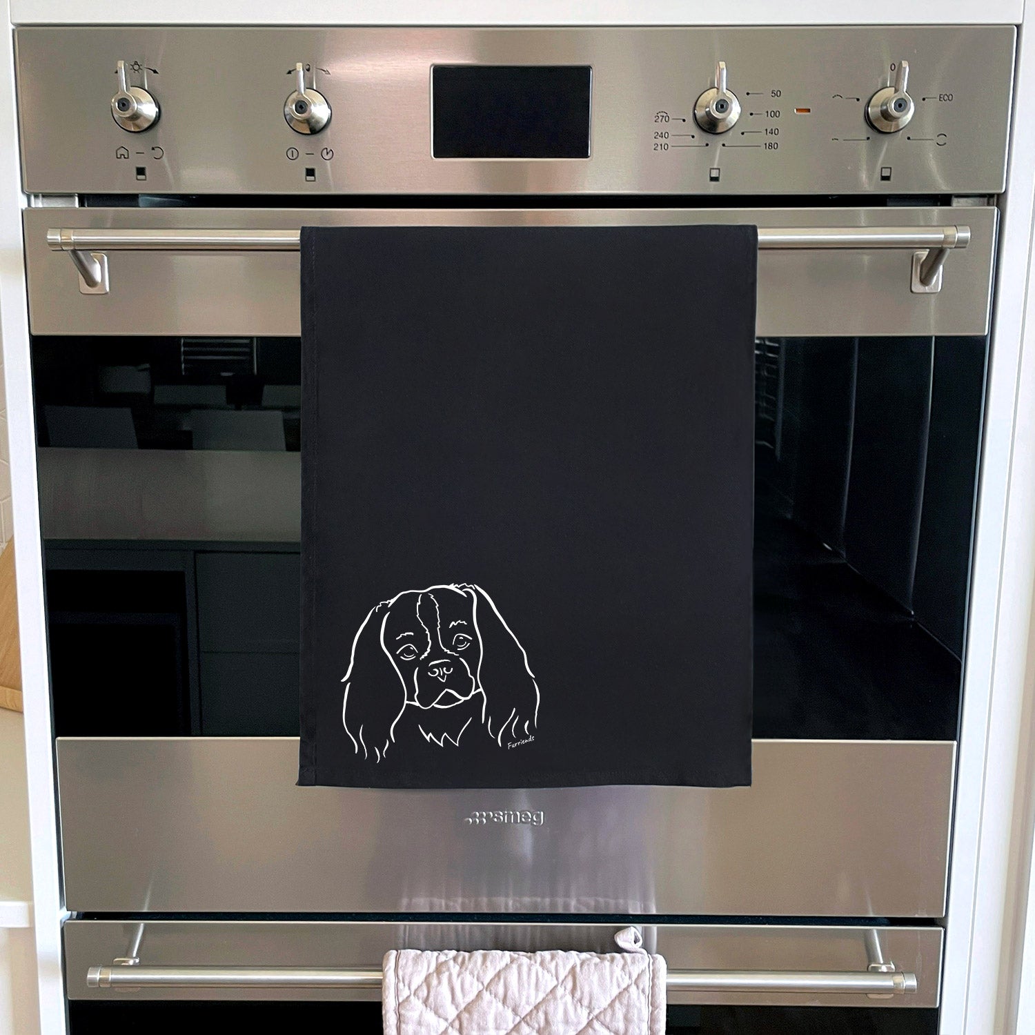 Cavalier King Charles Spaniel Tea Towel