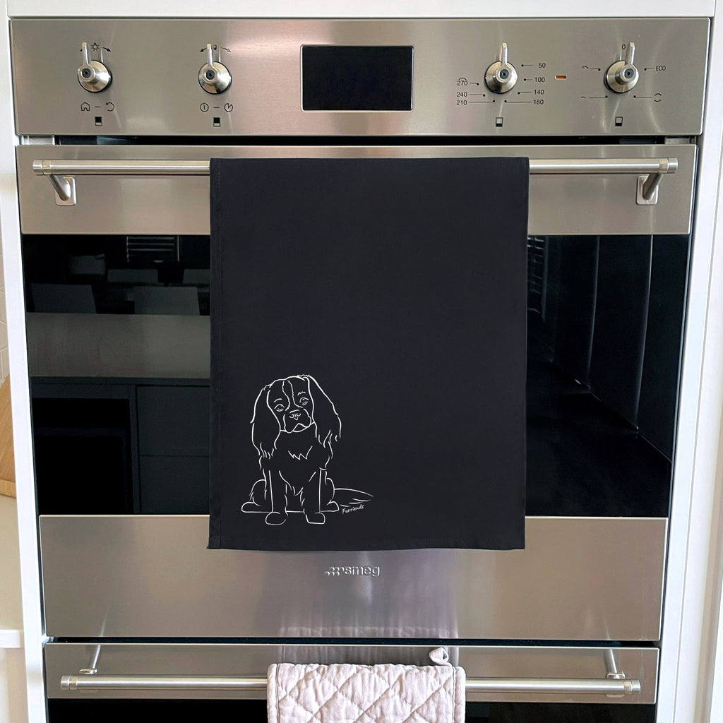 Cavalier King Charles Spaniel Tea Towel