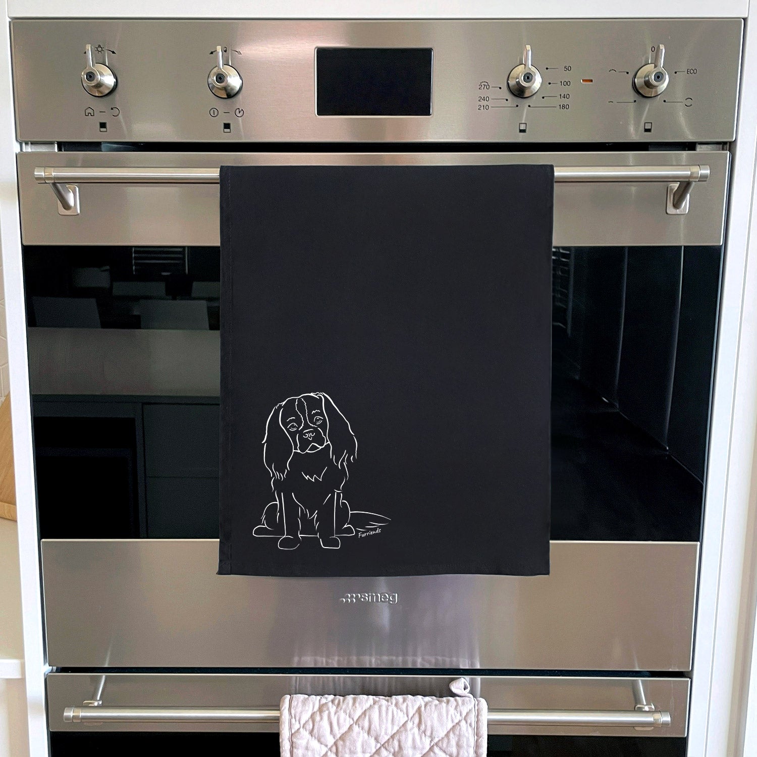 Cavalier King Charles Spaniel Tea Towel