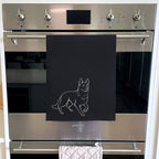 German Shepherd Tea Towel