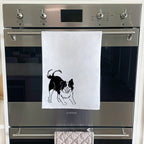 Border Collie Tea Towel
