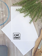 Cat Dad Tea Towel