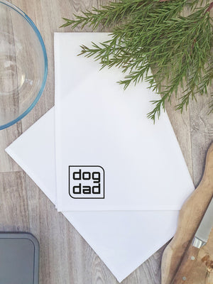 Dog Dad Tea Towel