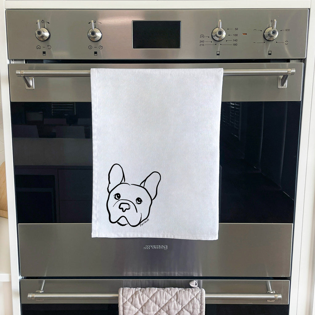 French Bulldog Tea Towel