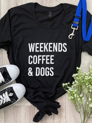 Weekends, Coffee & Dogs Chelsea Slim Fit Tee