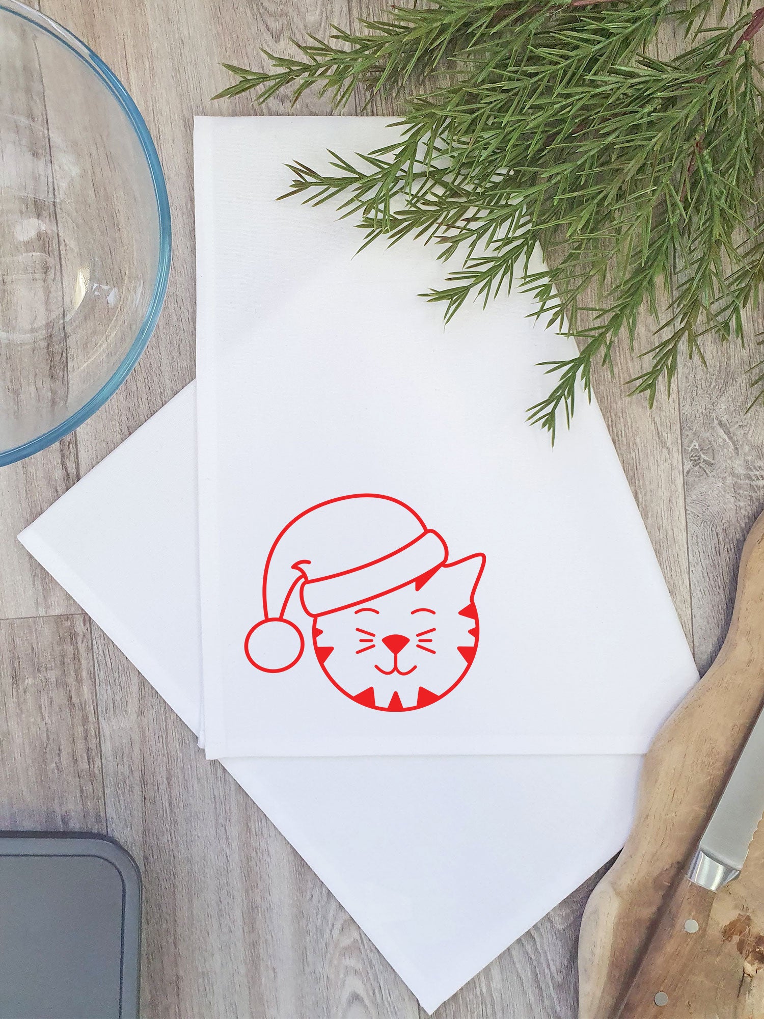 Candy The Cat Tea Towel
