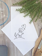 Hope, Life, Love Tea Towel