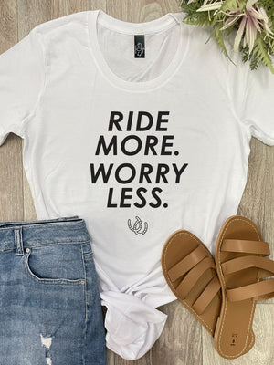 Ride More Worry Less Chelsea Slim Fit Tee