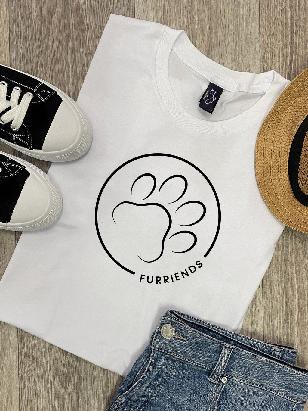 Paw Print Ava Women's Regular Fit Tee
