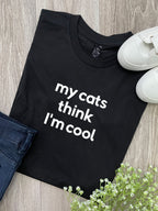 My Cat Thinks I'm Cool Ava Women's Regular Fit Tee