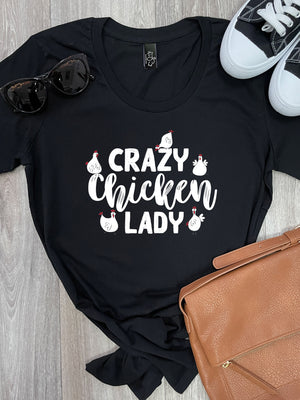 Crazy Chicken Lady Chelsea Slim Fit Tee