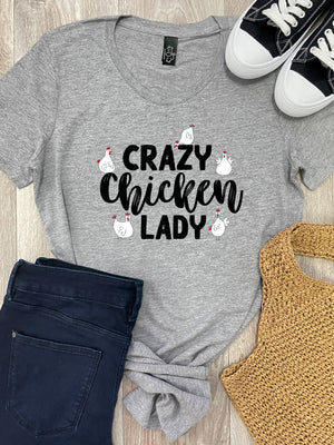 Crazy Chicken Lady Chelsea Slim Fit Tee
