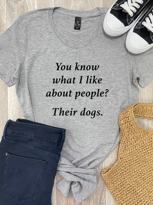 What I Like About People Chelsea Slim Fit Tee