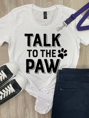 Talk to The Paw Chelsea Slim Fit Tee