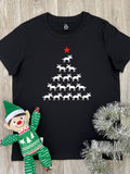 K9 Christmas Tree Ava Women's Regular Fit Tee