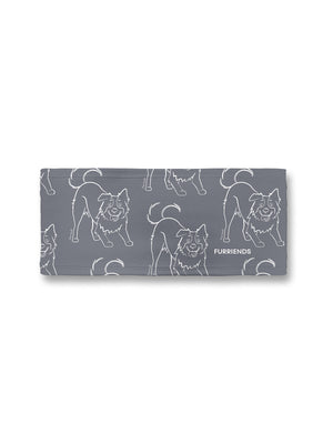 Border Collie Eco Performance Headband