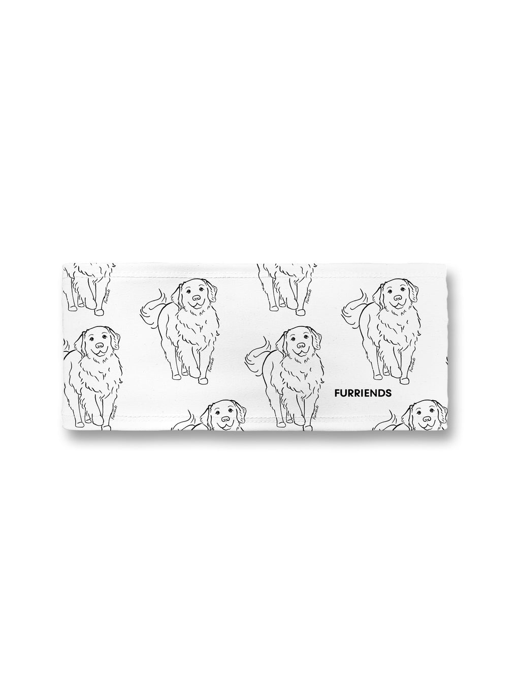 Golden Retriever Eco Performance Headband
