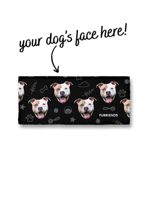 Custom Dog Face Eco Performance Headband