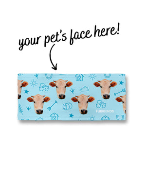 Custom Farm Animal Face Eco Performance Headband