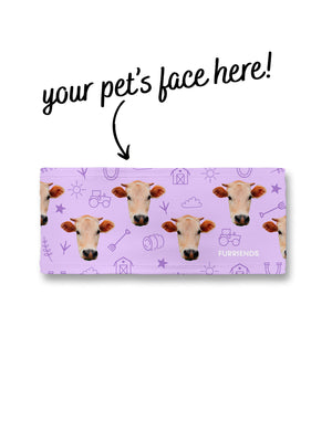 Custom Farm Animal Face Eco Performance Headband
