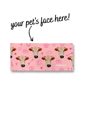 Custom Farm Animal Face Eco Performance Headband