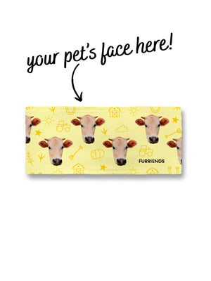 Custom Farm Animal Face Eco Performance Headband