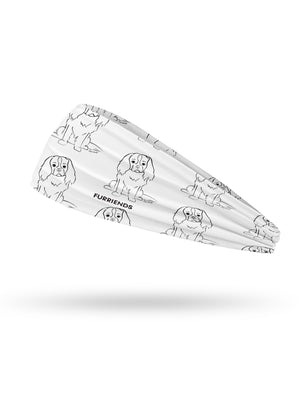 Cavalier King Charles Spaniel Eco Performance Headband