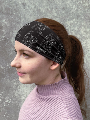 Dalmatian Eco Performance Headband