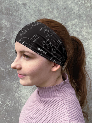 German Shepherd Eco Performance Headband