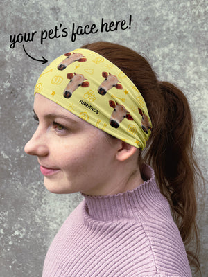 Custom Farm Animal Face Eco Performance Headband