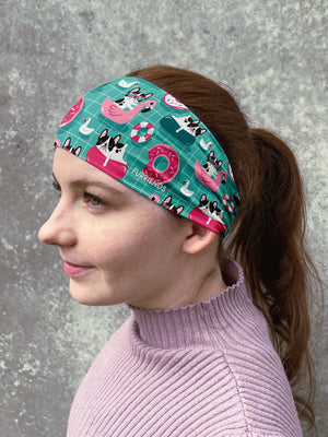 Pool Party Eco Performance Headband