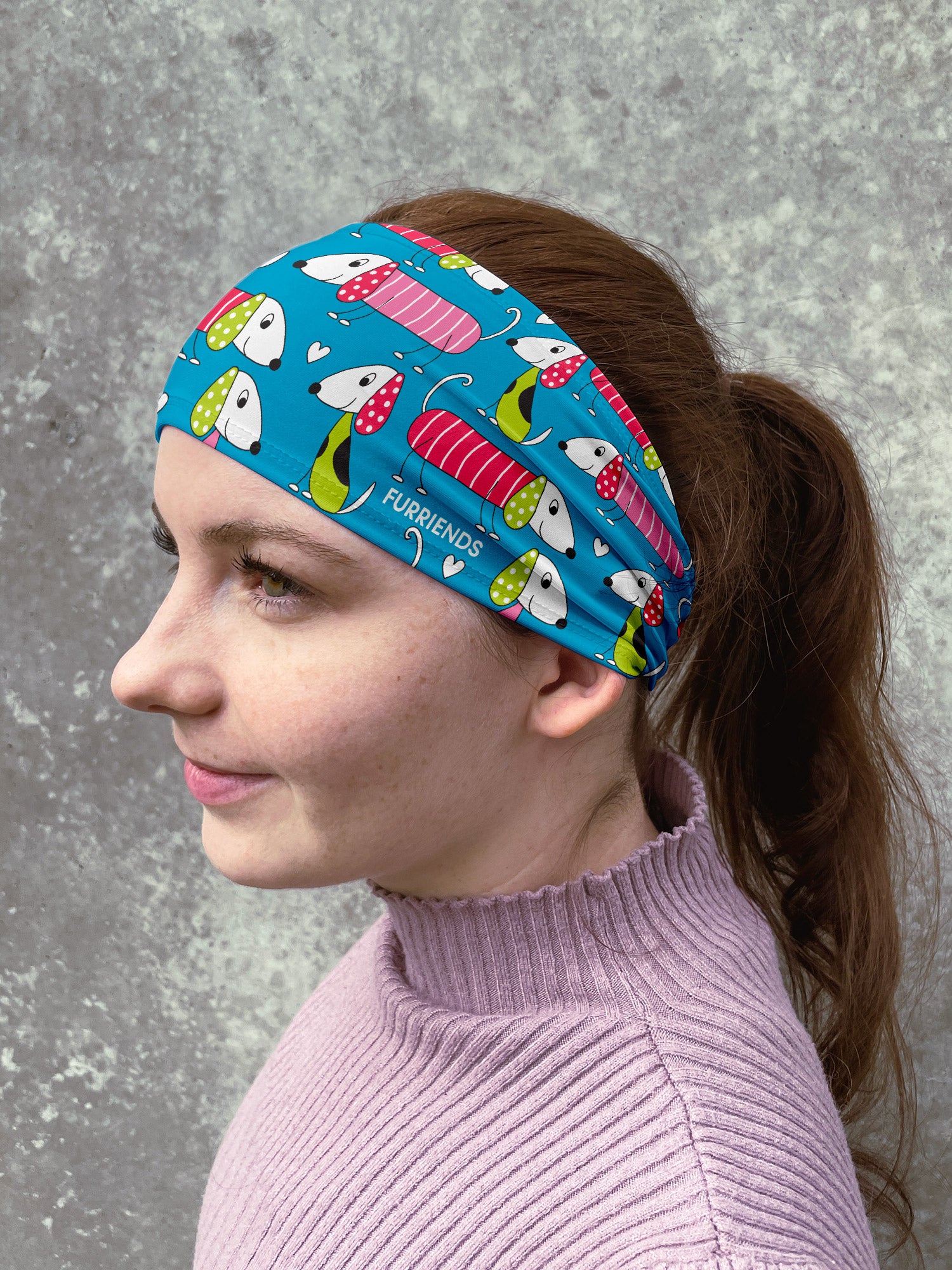 Sausage Dogs Eco Performance Headband