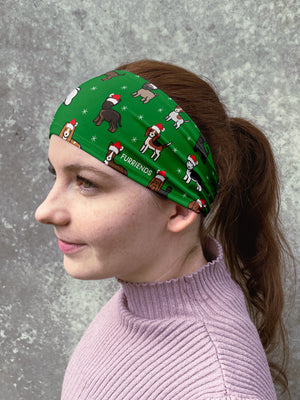 Merry Woofmas Tree Eco Performance Headband