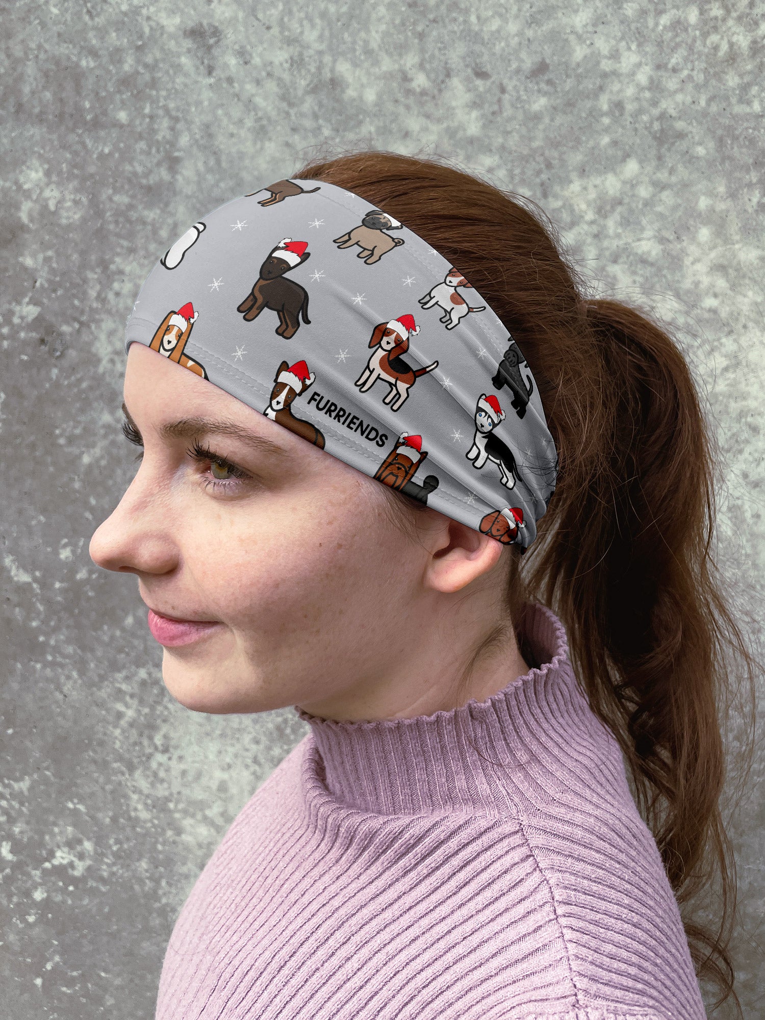 Merry Woofmas Tree Eco Performance Headband