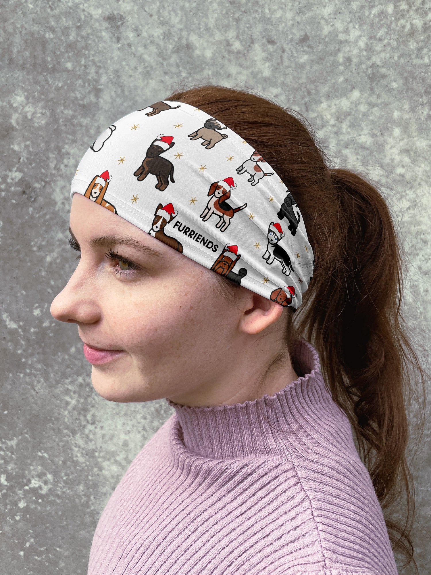 Merry Woofmas Tree Eco Performance Headband